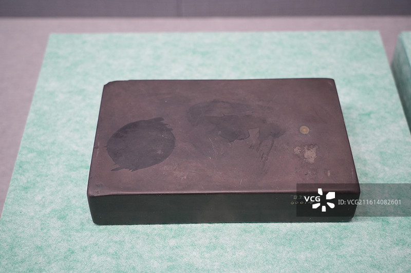 明长方形端砚  青岛市博物馆“清心为本——中国古代廉洁文化展”展品图片素材