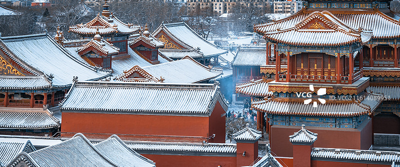 冬季的雪景图片素材