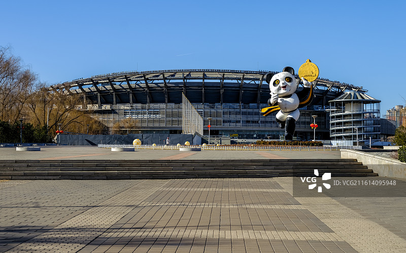 国家奥林匹克体育中心-奥体中心体育场图片素材