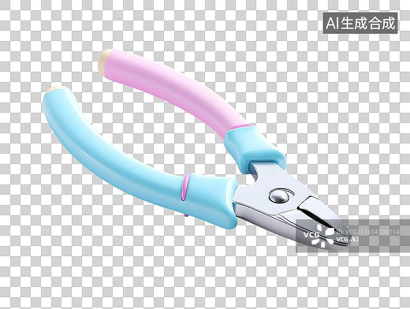 【AI数字艺术】一把卡通钳子图片素材