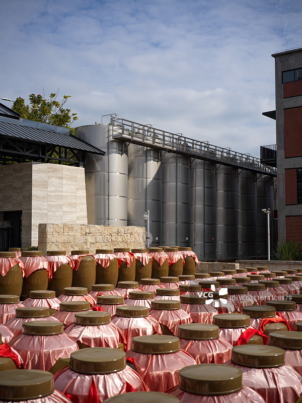 福建泉州永春红曲醋厂图片素材