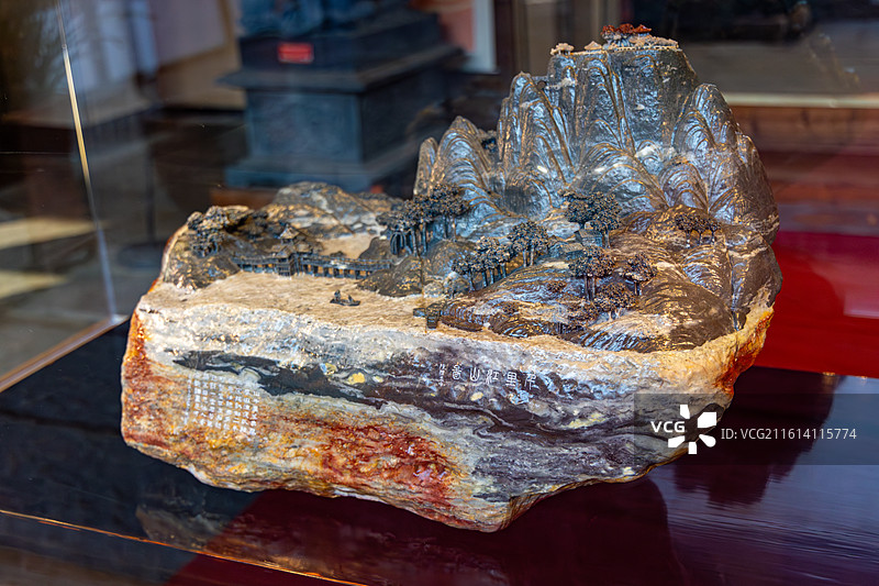 福州寿山石雕刻图片素材