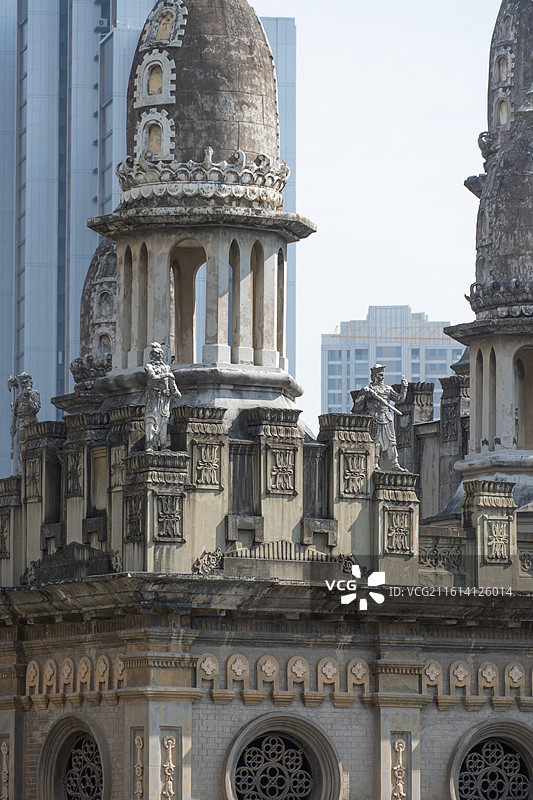 武汉各大景点美照长江古德寺博物馆大江大河图片素材