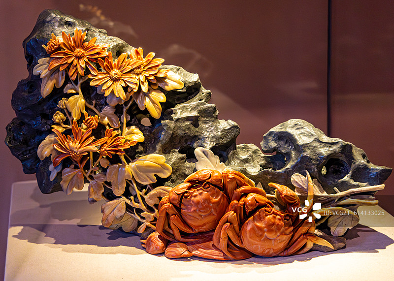 福州寿山石雕刻图片素材