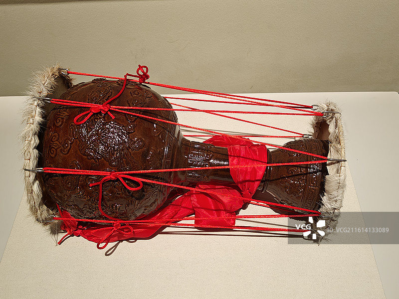 瓦窑陶鼓静物图片素材