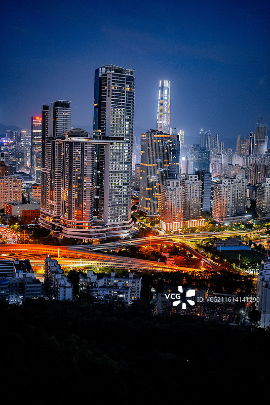 高质量发展 新质生产力 深圳 粤港澳大湾区 夜景 城市 速度 美景 风光 经济 发达地区图片素材