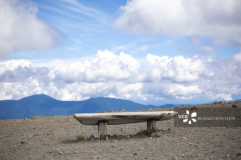 日本岐阜县高山市乘鞍岳叠平的风光图片素材