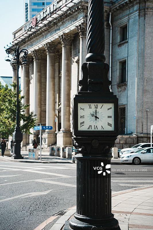 大连街道复古建筑图片素材