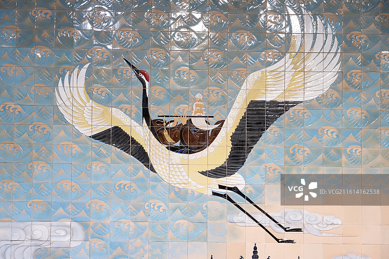 武汉各大景点美照长江古德寺博物馆大江大河图片素材