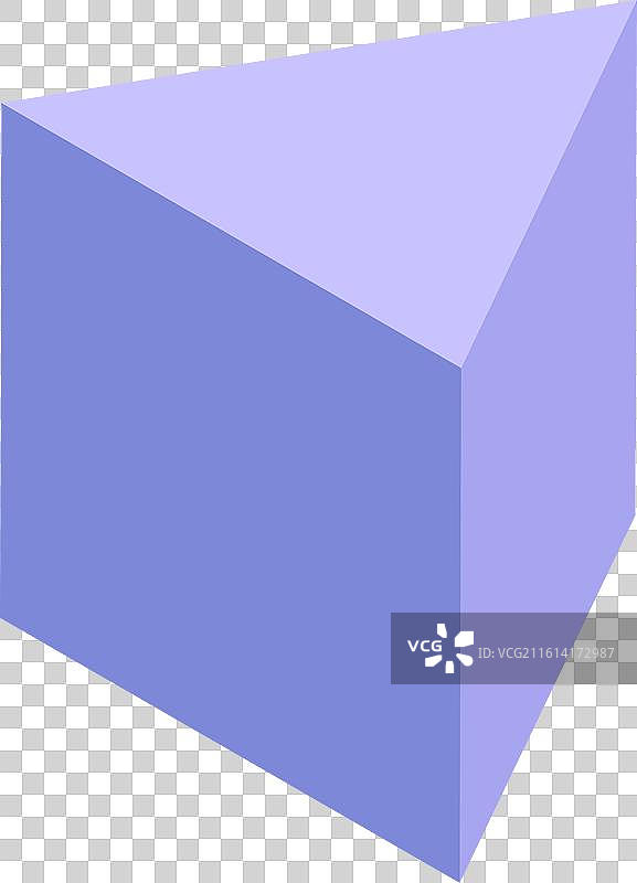 三角形棱柱剪贴画图片素材