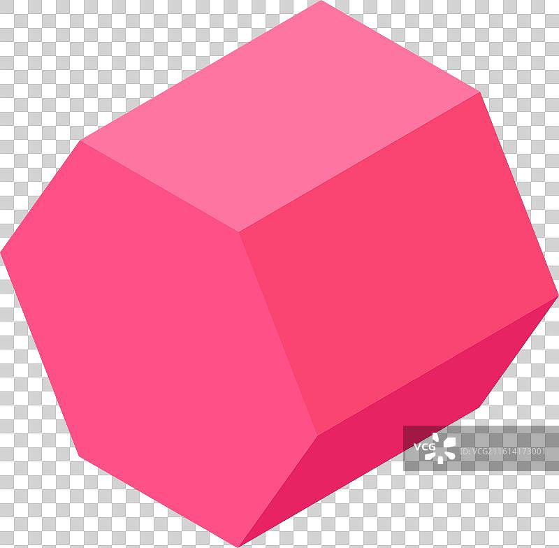 六棱柱图片素材