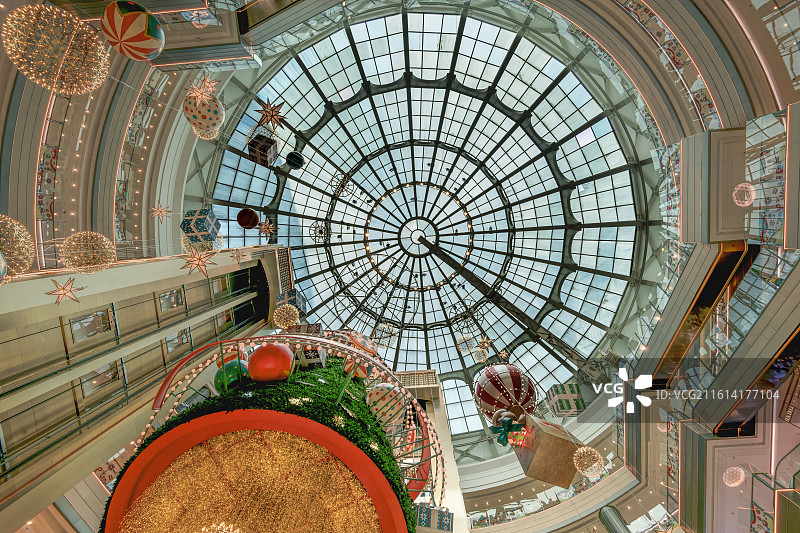 圣诞穹顶图片素材