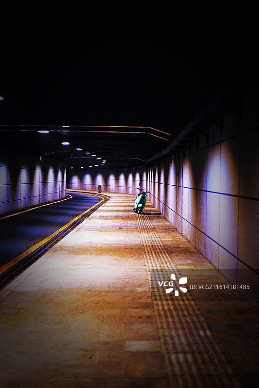 咸阳二厂路隧道图片素材