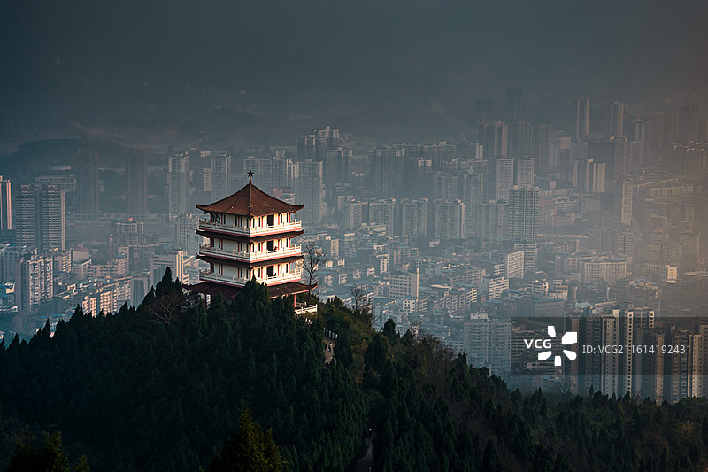 四川达州红军亭图片素材