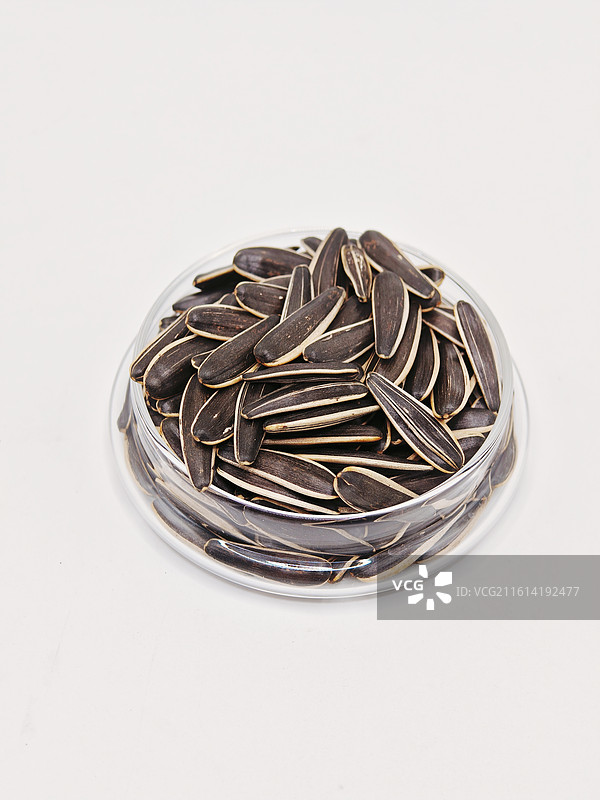 瓜子，坚果，葵花籽可以用来当零食也可以用来榨油，葵花籽，富含维生素，向日葵籽，种子，零食图片素材