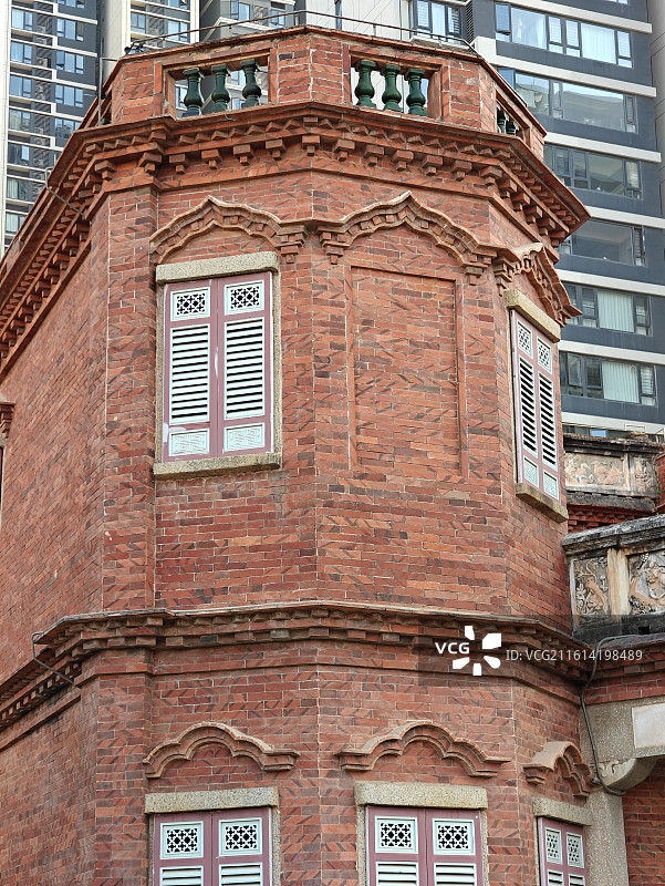 厦门坂美民俗文化园-王清祥宅-经历整体平移75米仍完好如初的会走路的“番婆楼”图片素材