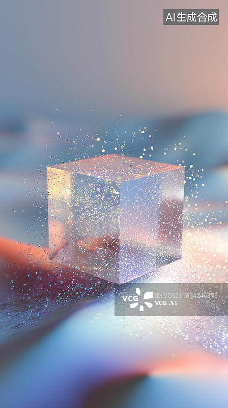 【AI数字艺术】概念智能芯片可视化图片素材