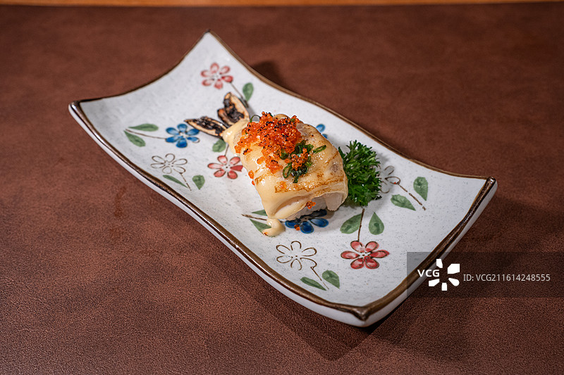 炙烤大虾寿司图片素材