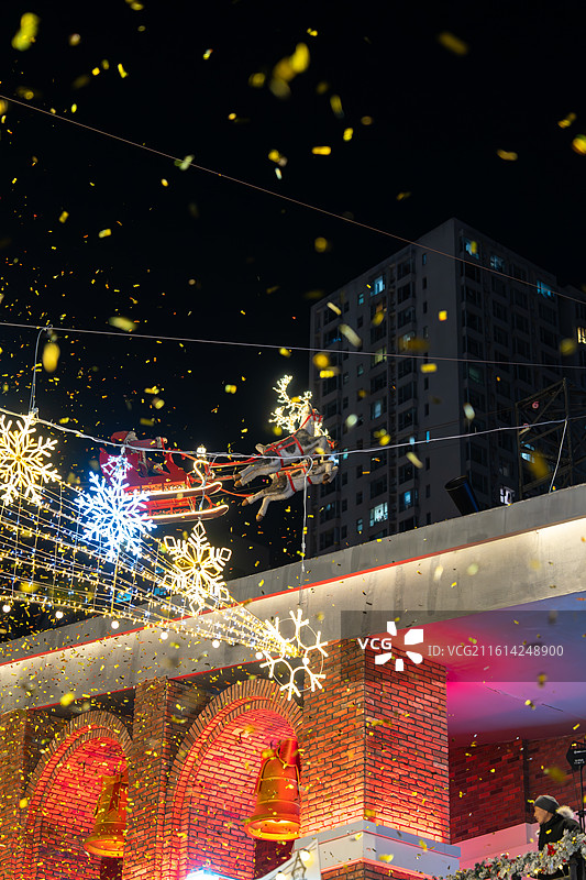 济南579百工集圣诞氛围图片素材