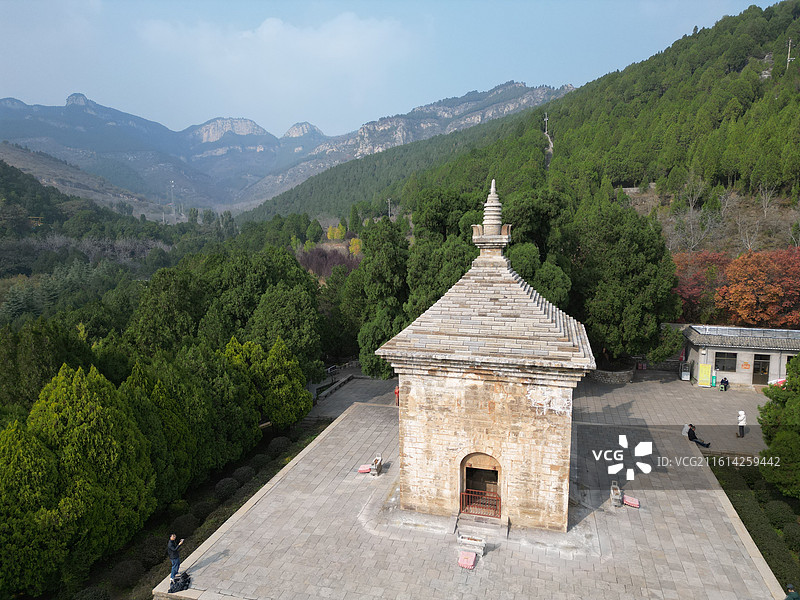 山东济南四门塔图片素材