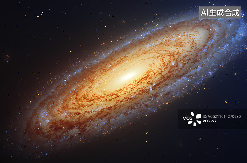 【AI数字艺术】宇宙星系背景图片素材
