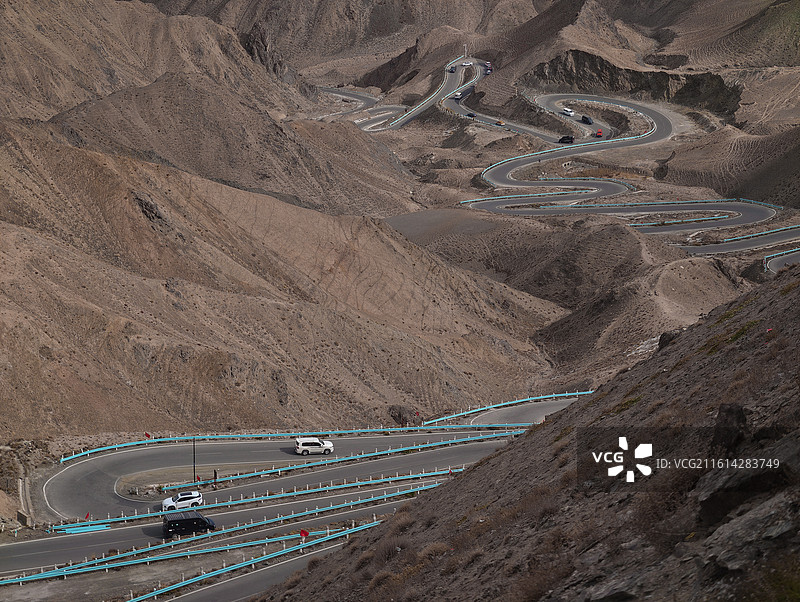 南疆盘龙古道图片素材