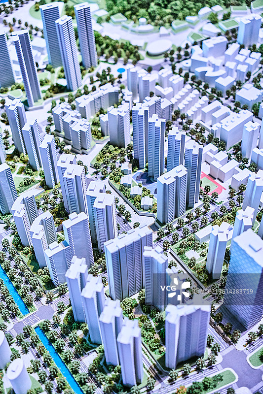 深圳市当代艺术与城市规划馆特区城市建筑模型展览图片素材