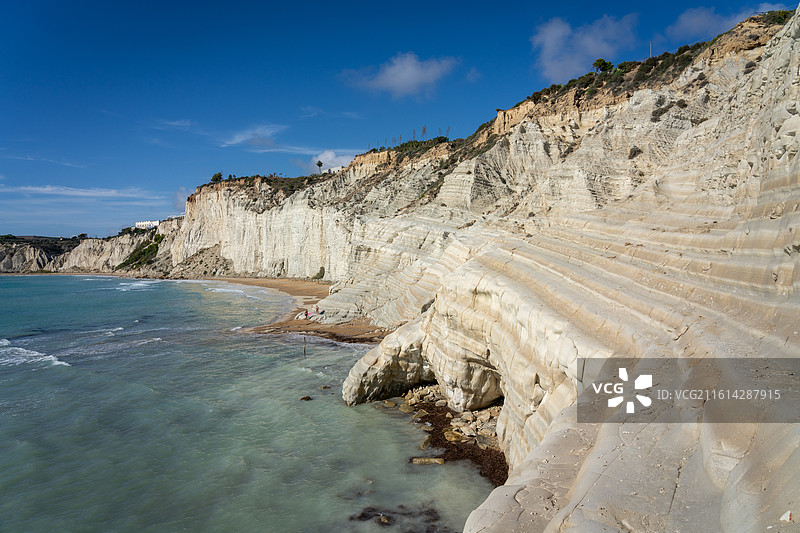 西西里土耳其台阶（Scala dei Turchi）图片素材