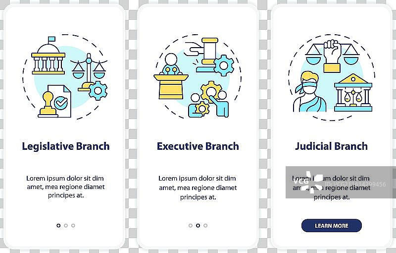 政府部门的入职移动应用程序图片素材