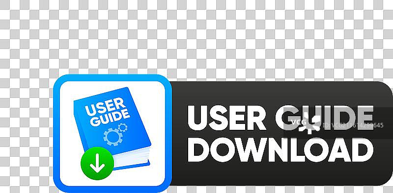 用户指南书籍下载按钮 用户手册图片素材