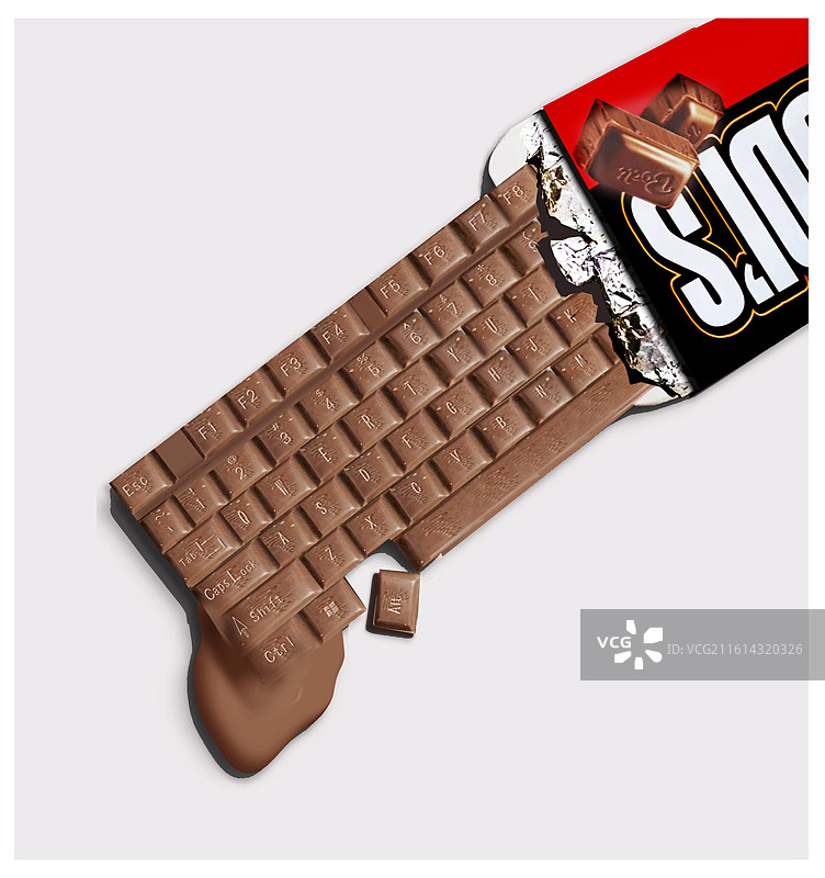 巧克力键盘2图片素材