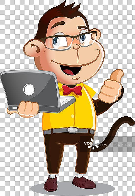 猴子角色设计吉祥物商业猴图片素材