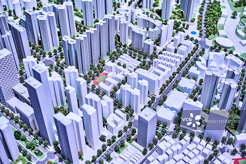 深圳市当代艺术与城市规划馆特区城市建筑模型展览图片素材