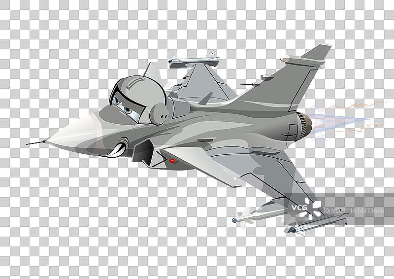 卡通战斗机图片素材