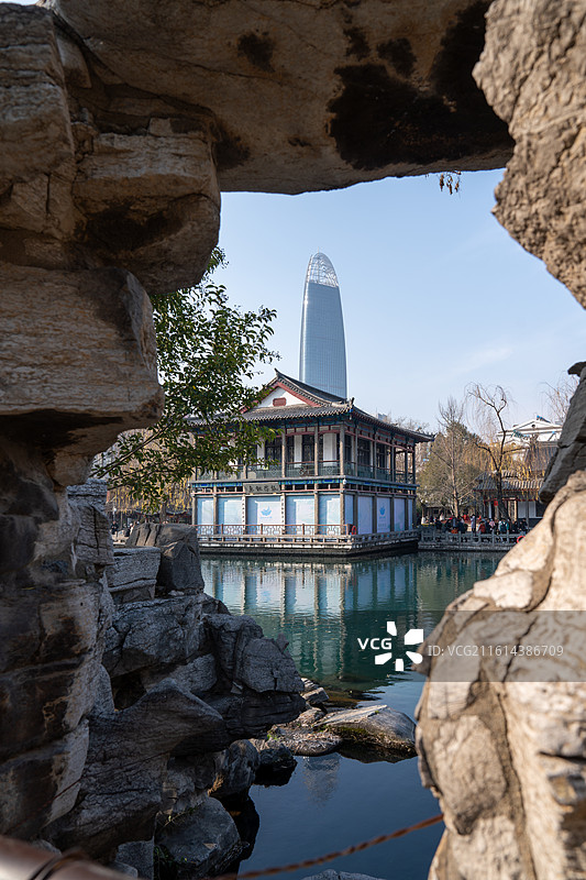 济南趵突泉图片素材