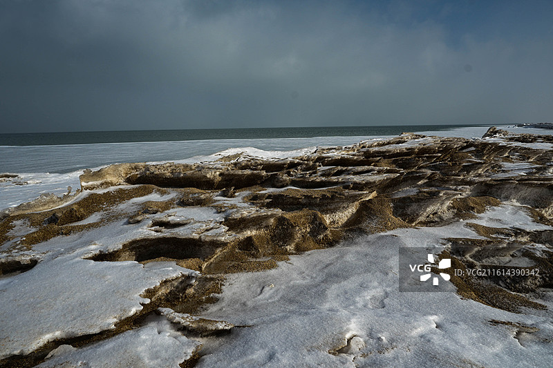 冬天青海湖之旅，冬日青海湖图片素材