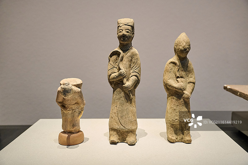 四川博物院 东汉 劳作俑图片素材