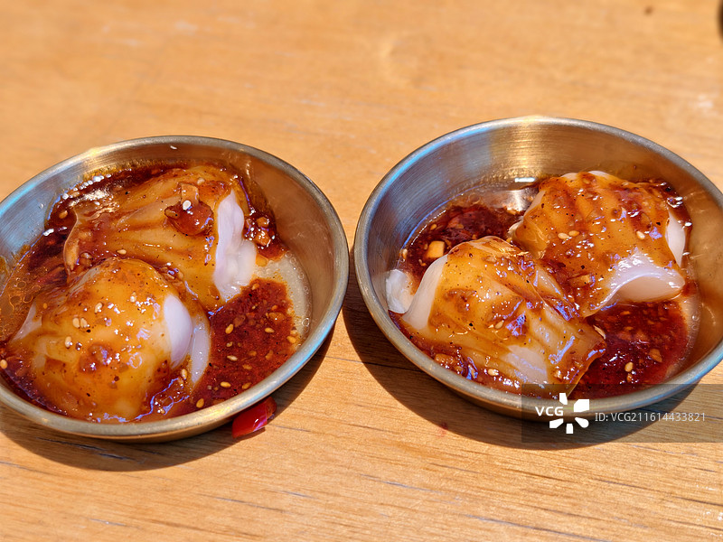 广式虾饺特写图片素材