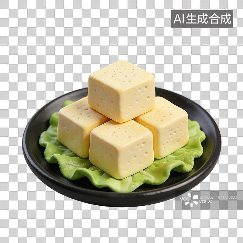 【AI数字艺术】3D立体春节过年冬天火锅涮羊肉配菜豆腐元素图片素材