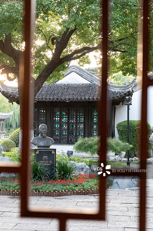 南京愚园木窗图片素材