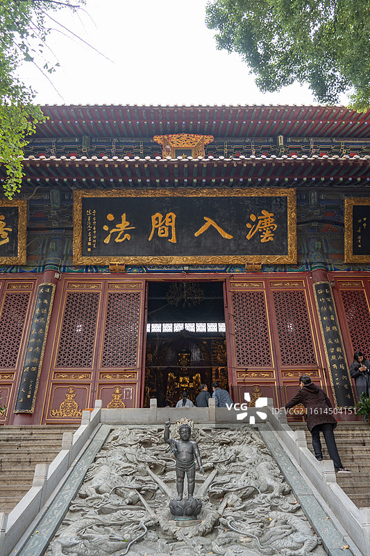 武汉各大景点美照长江古德寺博物馆大江大河图片素材