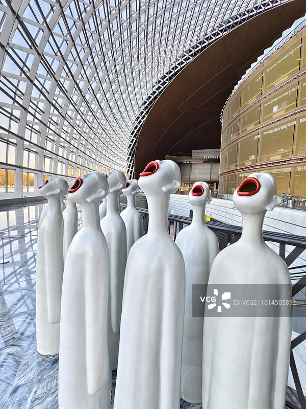 颂 国家大剧院图片素材