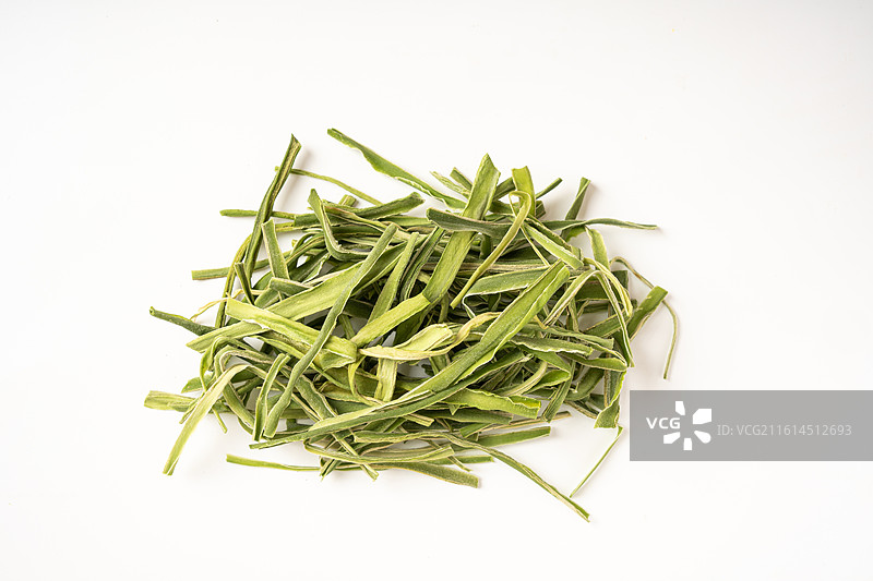 贡菜干特写图片素材