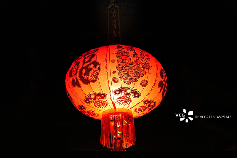 中国传统红灯笼图片素材