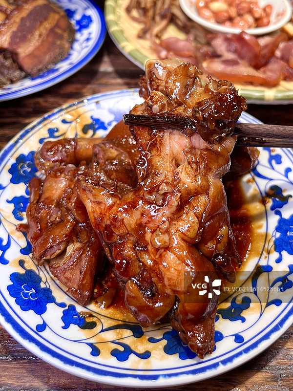 川味美食软糯蹄花图片素材