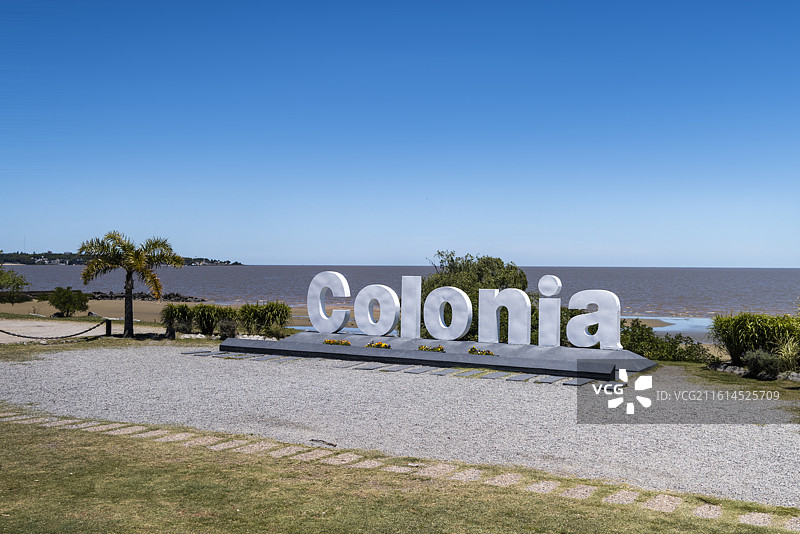 世界文化遗产乌拉圭科洛尼亚小镇图片素材