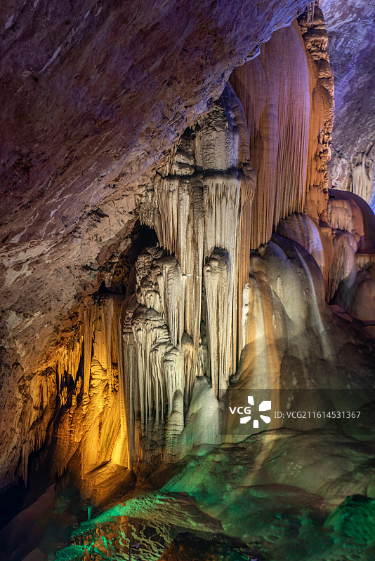 湖北省十堰市郧阳区白浪镇天惊洞图片素材