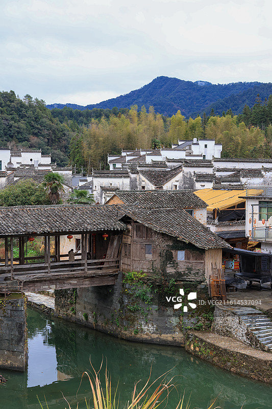 思溪延村景区图片素材