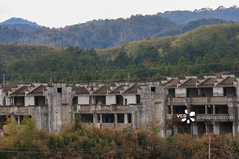 废弃的楼房图片素材