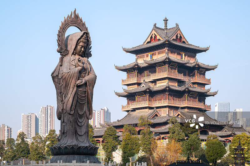 武汉归元寺图片素材